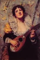 Chase, William Merritt - The Mandolin Player